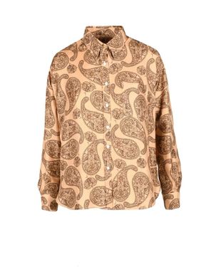 Trame Auree Silk Shirt - Natural
