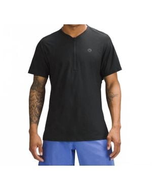 lululemon Vented Tennis Short Sleeve - Black