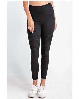 Mono B Torn Legging in Blue Lyst