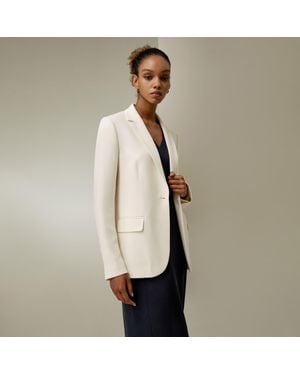 LILYSILK Silk Sleek Blazer - Natural