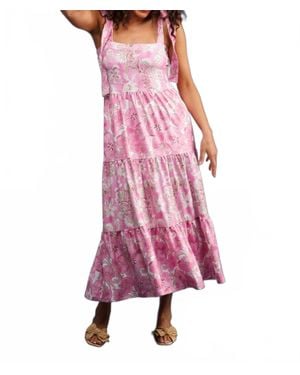 Smith & Quinn Petunia Patisserie Sage Dress - Pink