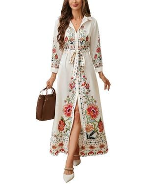 CAMILA BLANCO Maxi Dress - Natural