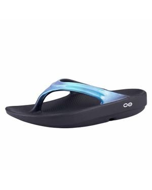 OOFOS Oolala Rubber Sandal - Blue