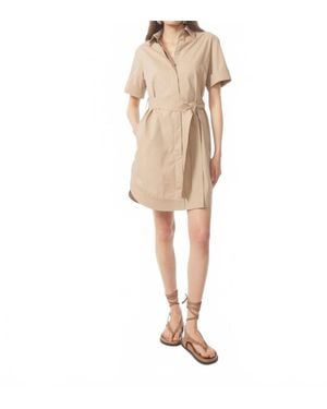 Gilner Farrar Marlee Button Up Dress - Natural