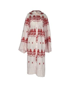 Simone Rocha Cherub-Embroidered Dress