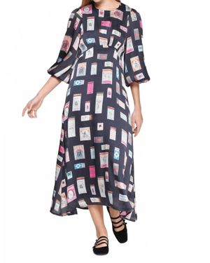 Vilagallo Erin Dress - Blue