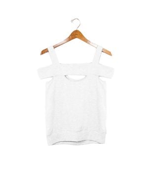 Bailey 44 Stella Cut Out Sweat - White