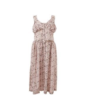 Lardini Acetate Casual Dress - Pink