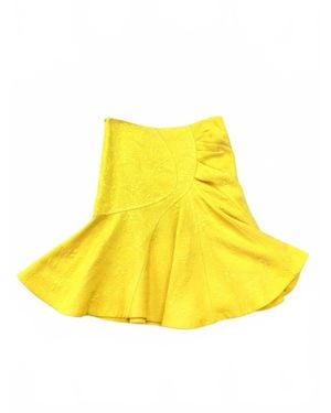 Dries Van Noten Sibel Mini Skirt - Yellow