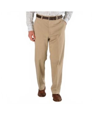 Bills Khakis M1 Relaxed Fit Vintage Twills Pants - Natural