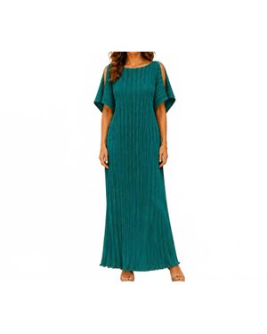 DAPHNE VALENTE Ifigenia Caftan Maxi Dress - Green