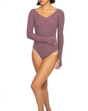 Skin Nora Bodysuit - Purple