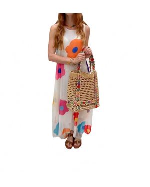 Funsport Daisy Woven Dress - Red