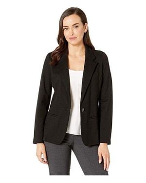 Liverpool Los Angeles Blazer One-Button Jacket Career Erk1184 - Black