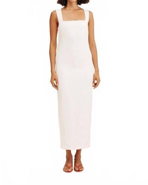 Posse Alice Midi Dress - White