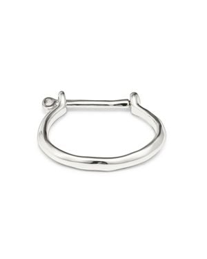 Uno De 50 Horseshoe Shackle Cuff Bracelet - Metallic