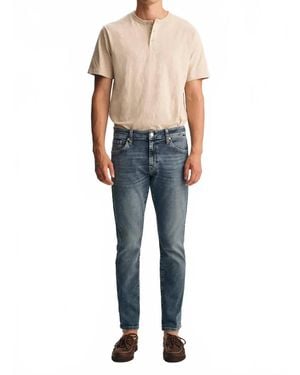 Mavi Jake Brushed Classic Vintage Jeans - Blue
