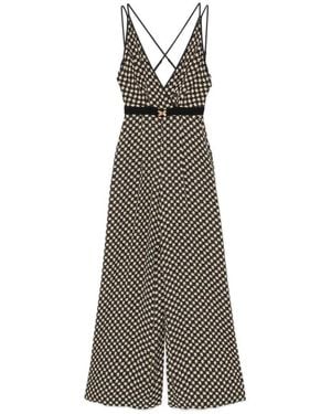 Elisabetta Franchi 0 Jumpsuit Viscose in Yellow | Lyst