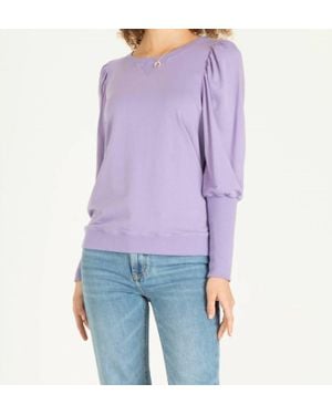Another Love Tara Sweatshirt - Purple