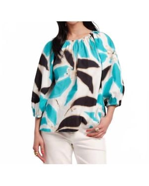 Frances Valentine Bliss Top - Blue