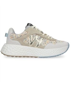 Vintage Havana Starling Tweed Sneaker - White