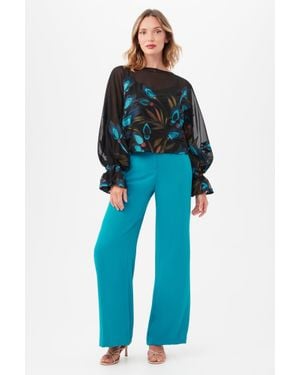 Trina Turk Shashina Pant - Blue