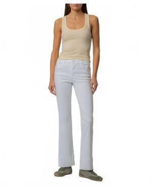 Kut From The Kloth Kelsey Mid Rise Kick Flare With Wide Hem Jean - Blue