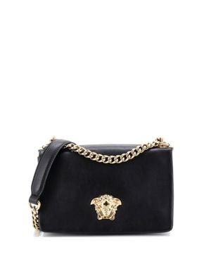 Versace Palazzo Medusa Sultan Shoulder Bag Leather - Black