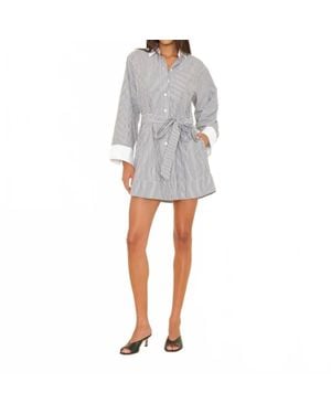 Xirena Louie Mini Dress - Gray