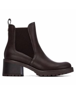 Xti Casual Chelsea Booties - Brown