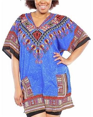 NF Ethno Ease Dress - Blue