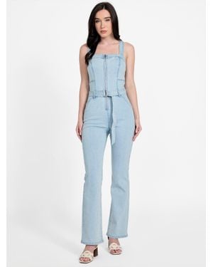 Guess Eco Molly Denim Jumpsuit - Blue