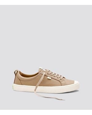 CARIUMA Oca Low Sneakers Leather Lifestyle Shoes Hawk1237 - Natural