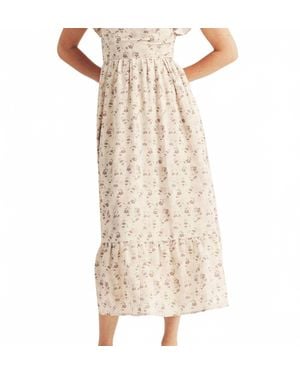 Storia Marion Ruffled Dress - Natural
