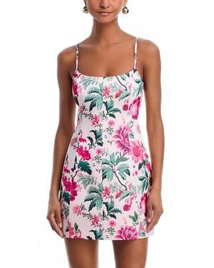 French Connection Christa York Satin Christa Mini Dress - Red
