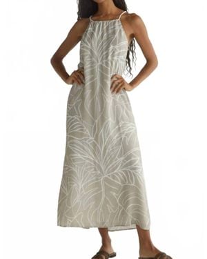 Bella Dahl Halter Maxi Dress - Multicolor