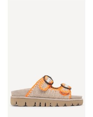 Laidbacklondon Clay Sandal - Orange