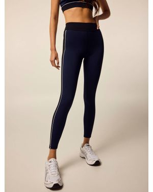 Greyson Clothiers Greyson Luna Side Stripe Legging - Blue
