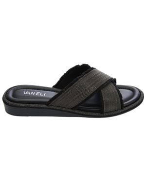 Vaneli Bogie Sandals - Black