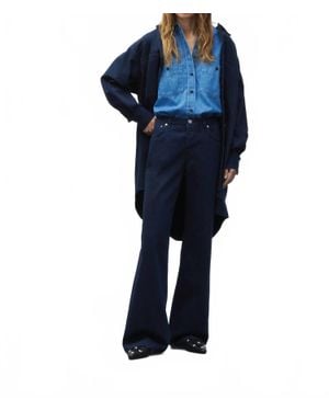 Closed Gillan Wide Leg Denim Jeans - Blue