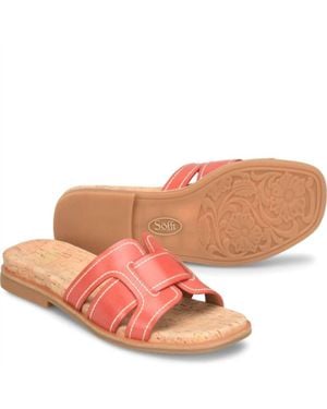 Söfft Rachel Slide Sandal - Pink