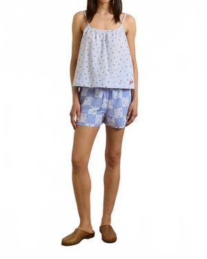Damson Madder Eluna Boxer - Blue