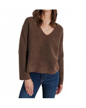 Line Annalise Sweater - Brown