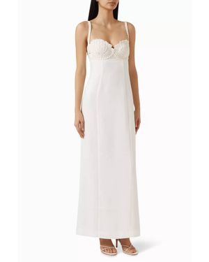 Clea Lucinda Bralette Dress - White