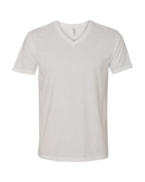 Next Level Sueded V-Neck T-Shirt - White
