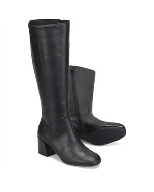 Söfft Cecily Leather Boots - Black
