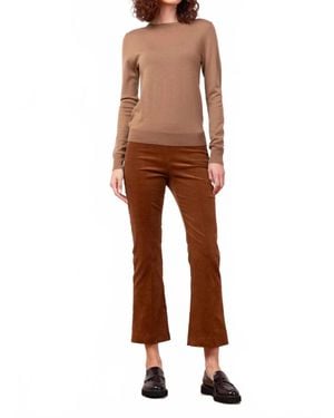 Avenue Montaigne Leo Corduroy Pants - Brown