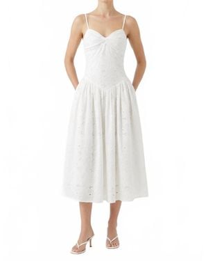 Kestan Magnolia Dress - White