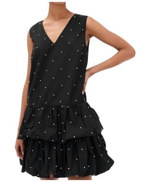 Sea Alberta Pearl Tank Bubble Dress - Black