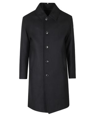 DUNO Technical Wool-Blend Coat - Black